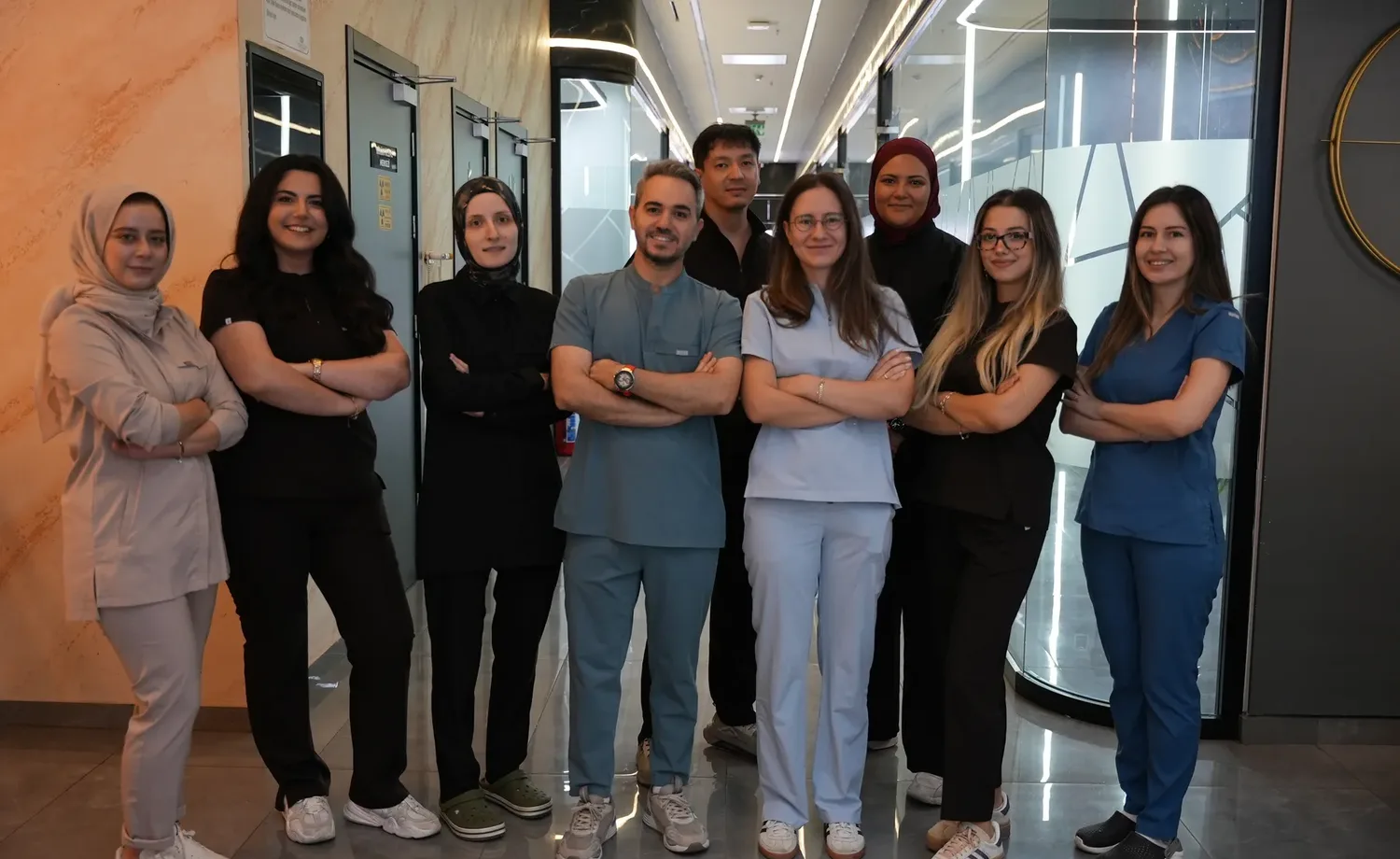 The dentists and team at VSC Dental Clinic, Yenibosna